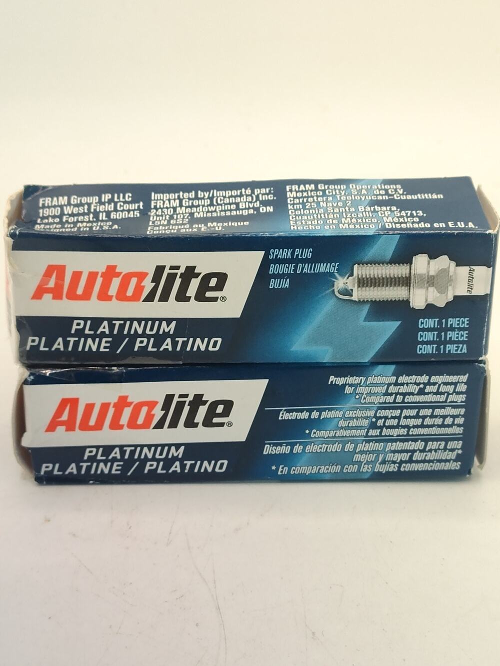 Autolite AP103 Spark Plug Set of 2 Platinum